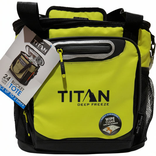 Titan Deep Freeze 24-Can Insulated Cooler Tote-Keeps Ice for Up to 2 Days