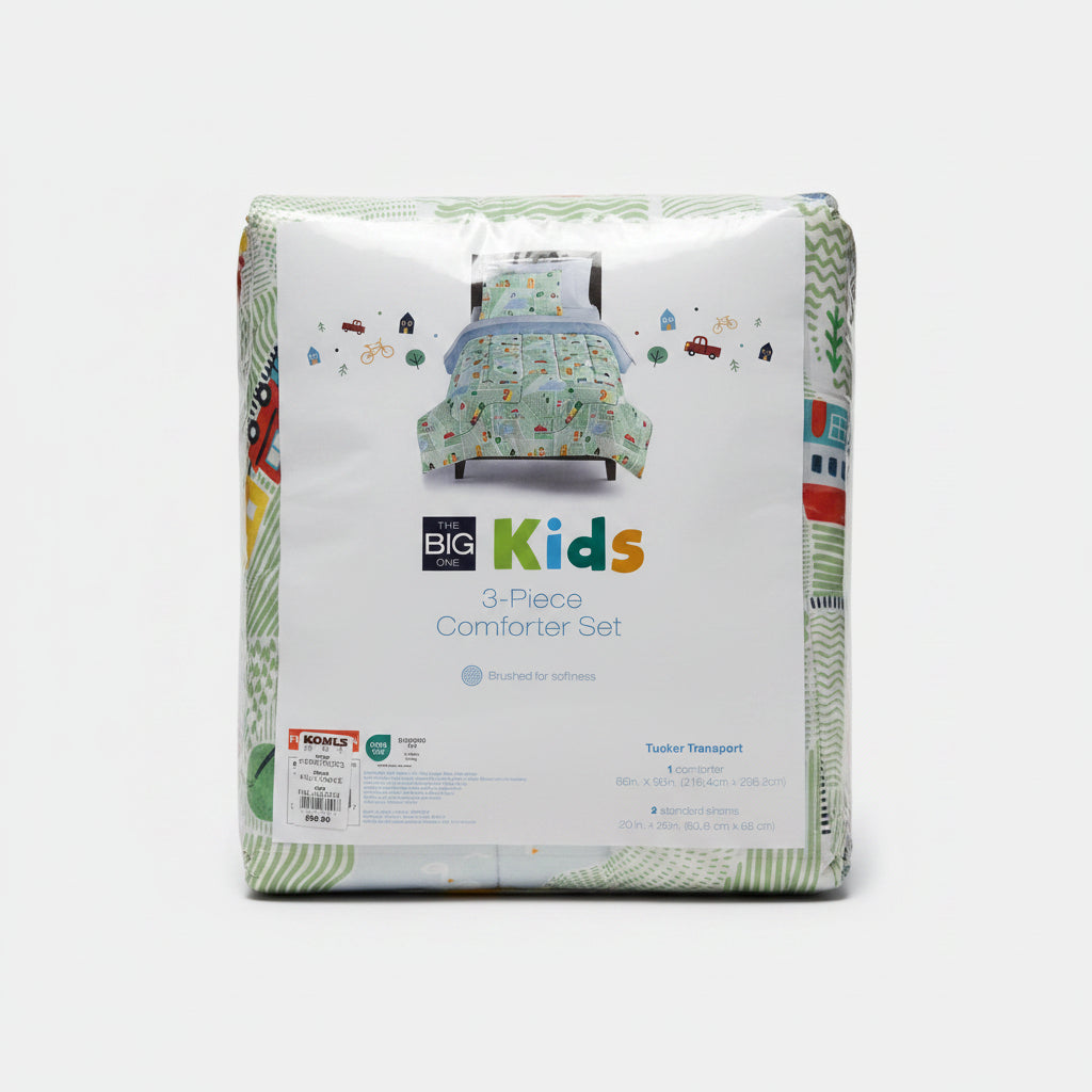 Kids 3 piece Comforter Set