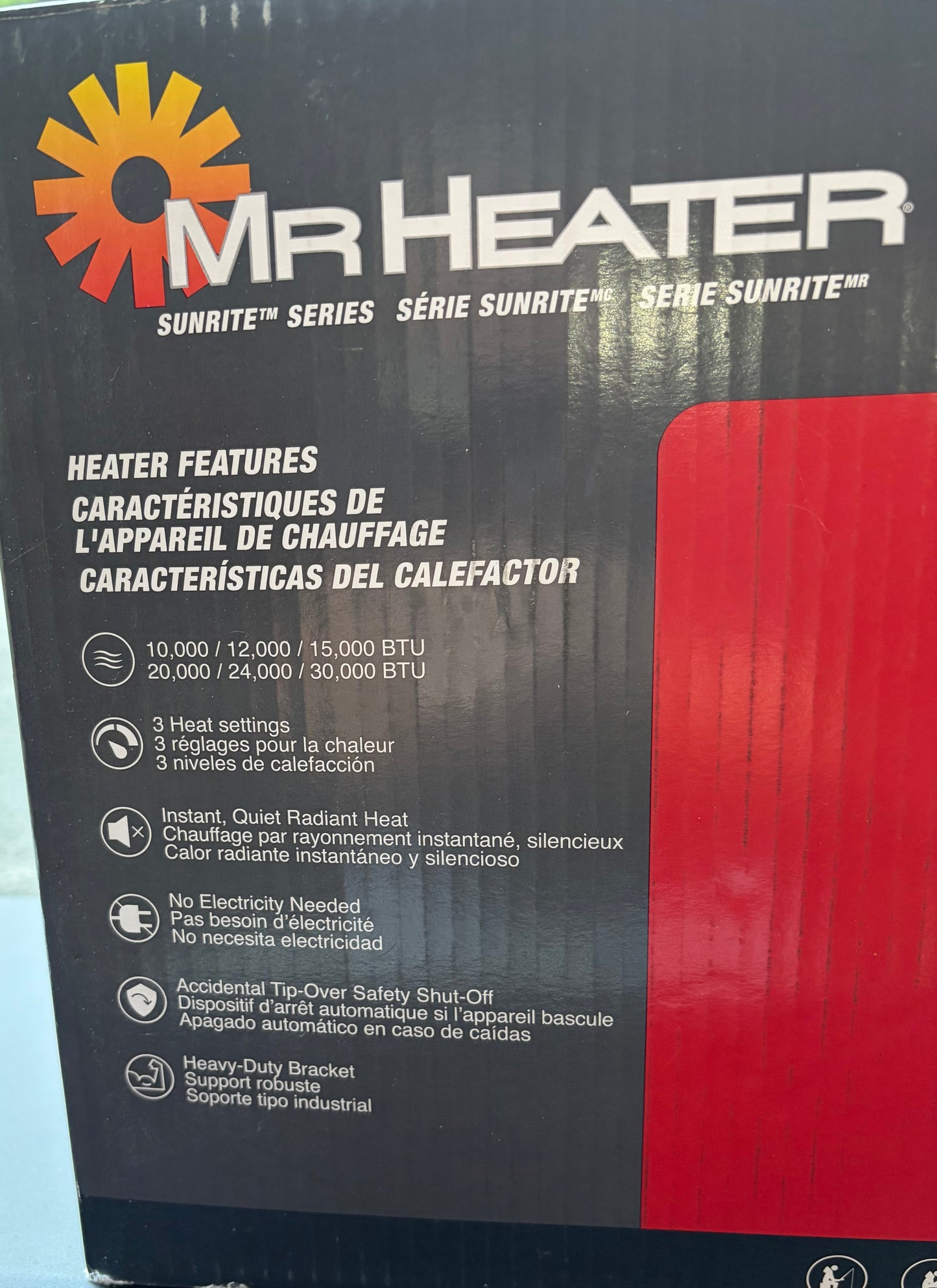 Mr. Heater 10,000/30,000 BTU Propane Tank Top Heater
