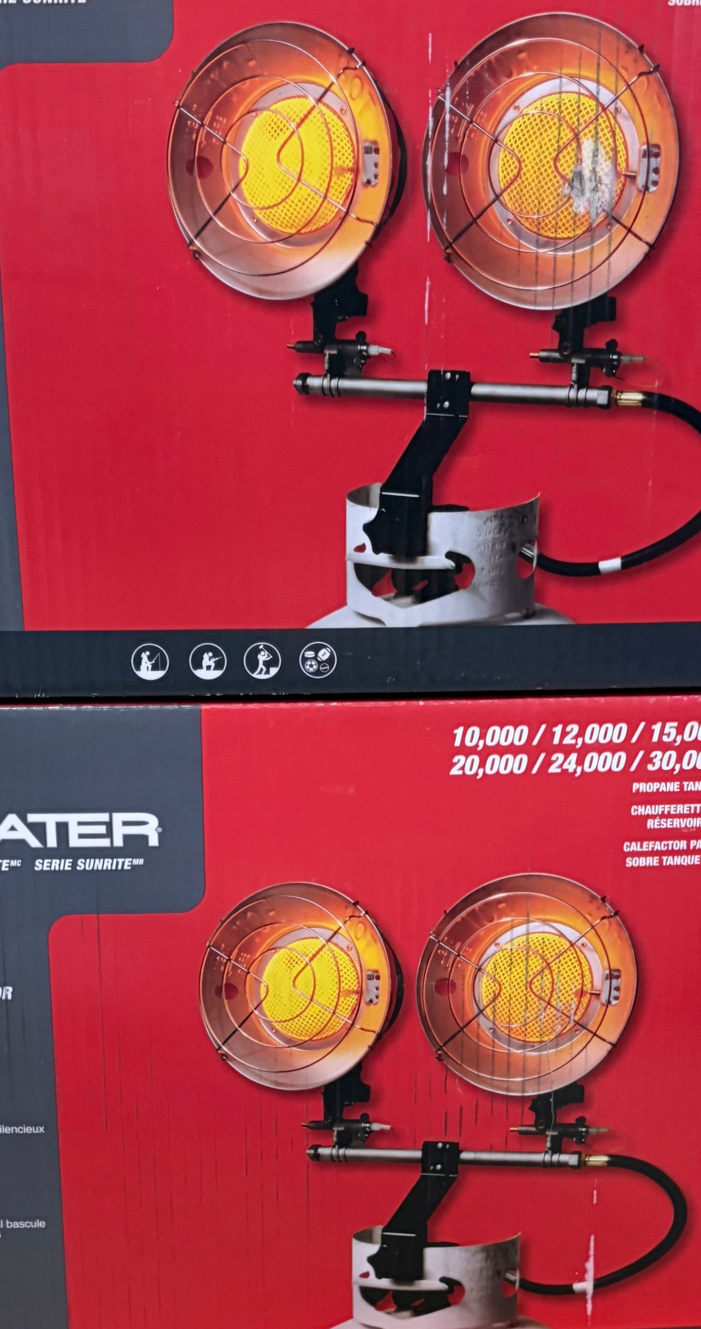 Mr. Heater 10,000/30,000 BTU Propane Tank Top Heater